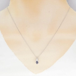K18WG Sapphire Necklace 0.54CT - Hàng hiệu Authentic 861398