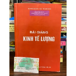 Bài giảng kinh tế lượng- Nguyễn Quang Dong 605295