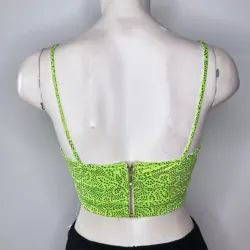 - Váy Thiết Kế màu xanh lá neon 1040431