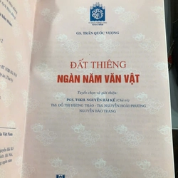 ĐẤT THIÊNG NGÀN NĂM VĂN VẬT - Trần Quốc Vượng 453289