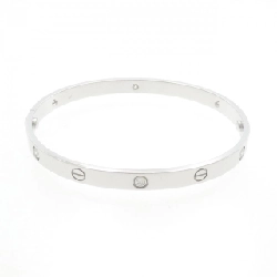 Vòng tay Cartier Love Bracelet Half Diamond 6P - Hàng hiệu Chính hãng 844588