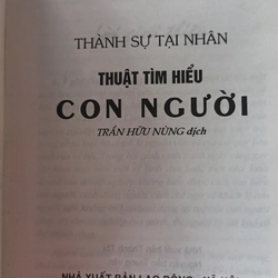 Thuật Tìm Hiểu Con Người- Nhiệm Trị Thao Thiên Thư 550034