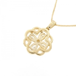 Dây chuyền kim cương hoa K18YG 0.22CT - Hàng hiệu Chính hãng 858679