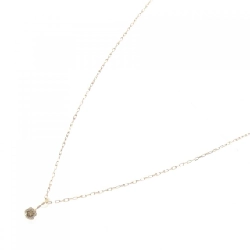 K18YG Solitaire Dây chuyền kim cương 0.1CT - Hàng hiệu Chính hãng 866292