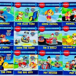 Sách - Paw Patrol Phonics: 12 Books (Step into Reading Phonics) full boxset tặng audio 936530