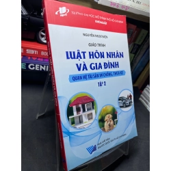 Giáo trình Luật hôn nhân và gia đình quan hệ tài sản vợ chồng thừa kế tập 2 mới 85% Nguyễn Ngọc Điện HPB2705 SÁCH GIÁO TRÌNH, CHUYÊN MÔN