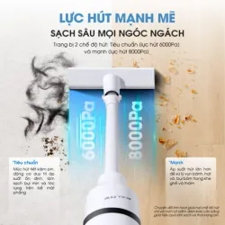 Kalite KHV01 – Máy hút bụi gia đình nhỏ gọn, lực hút mạnh 763334