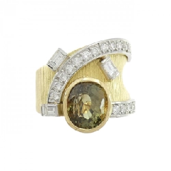 Nhẫn Chrysoberyl K18YG/PT900 4.34CT - Hàng hiệu Chính hãng 855016