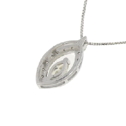 K18WG Dây chuyền kim cương 0.35CT - Hàng hiệu Chính hãng 857229