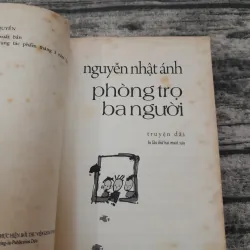 Nguyễn Nhật Ánh- Phòng trọ ba người. Lần in 26 vào năm 2013 763672