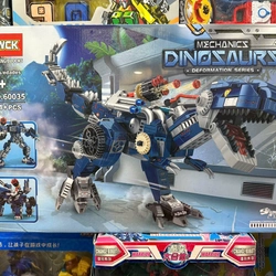 LWCK 60035 Đồ chơi lắp ghép thế giới khủng Long 3in1 Mechanics Dinosaurs T.Rex 296141