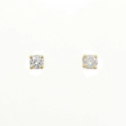 K18YG Solitaire Bông tai Kim cương 0.432CT - Hàng hiệu Chính hãng