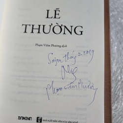 Lẽ thường | Thomas Paine. Chữ ký dịch giả Phạm Viêm Phương. Bìa cứng giới hạn 518445