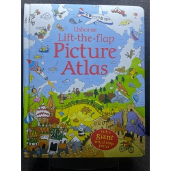 Lift the flap picture atlas mới 90% sách tranh màu ngoại văn và thiếu nhi khoa học đời sống Usborne HPB1605 SÁCH NGOẠI VĂN 181577