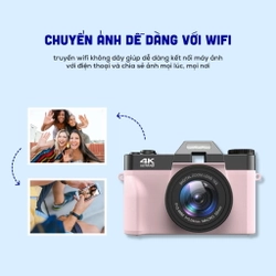 Máy Chụp Hình Retro 48MP Quay phim 4K UltraHD - giả lập màu phim, quay video slow-mo, 370880