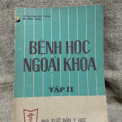 Bệnh học ngoại khoa 2- khổ lớn- 330 trang -1984