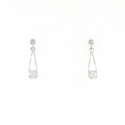 K14WG Bông tai Cubic - Hàng hiệu Chính hãng