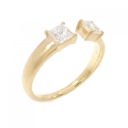 【Sản phẩm mới】Nhẫn kim cương K18YG 0.63CT