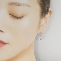 Bông tai hoop 750WG - Hàng hiệu Authentic 864341