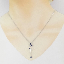 K18WG/750WG Dây chuyền Sapphire 1.025CT - Hàng hiệu Chính hãng 862097