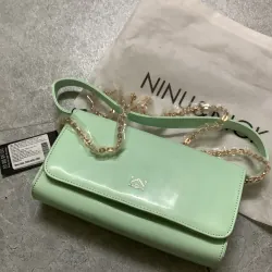 NINU&NICK túi xách nữ size S hàng hiệu chính hãng mới 100% đẹp thời trang 1019336