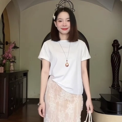 Chân váy ren, hoa 3D, thanh lịch, nữ tính 463789