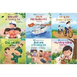 Sách - Combo Em Yêu Biển Đảo-Biên Cương (Bộ 6 Cuốn) - Phùng Hạo, Nguyễn Thắm, Uyên Đào, Funti Kidbooks HCM.PO 348937