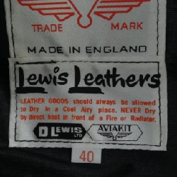 Áo khoác da Lewis Leathers Cyclone - Hàng hiệu Authentic 900830