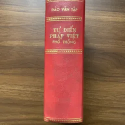 Từ điển Pháp Việt phổ thông - Đào Văn Tập 1009882