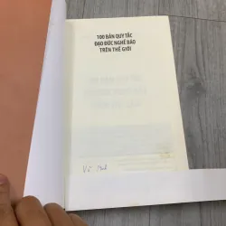 100 bản quy tắc đạo đức nghề báo trên thế giới. 7b1 1026391