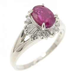 Nhẫn Ruby PT850 0.63CT