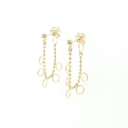 K18YG Bông tai - Hàng hiệu Authentic 865450