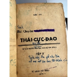 Bài quyền thái cực đạo - Lạc Hà 409164