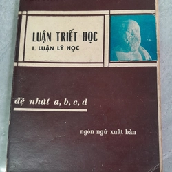 LUẬN TRIẾT HỌC - Trần Bích Lan