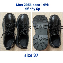 New 100% Giày bốt nữ cao 5p size 37 