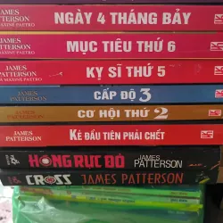 Combo 9c của tác giả James Patterson 