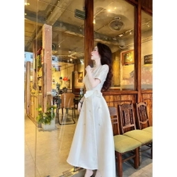Đầm trắng dài dự tiệc 509620
