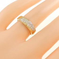 Nhẫn kim cương K18YG 0.20CT 671643