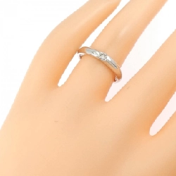 Nhẫn kim cương Solitaire PT900 0.10CT - Hàng hiệu Chính hãng 852386