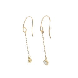 Bông tai kim cương Ete 0.12CT - Hàng hiệu Authentic 846862