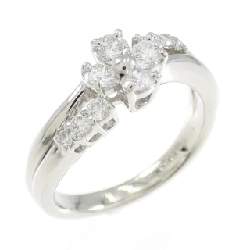 Nhẫn kim cương hoa PT900 0.50CT