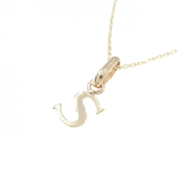 K10YG Chữ cái S Dây chuyền - Hàng hiệu Chính hãng 865194