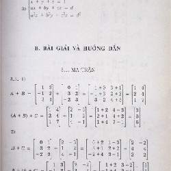 Bài tập Toán cao cấp xưa (Tập 1) 7875