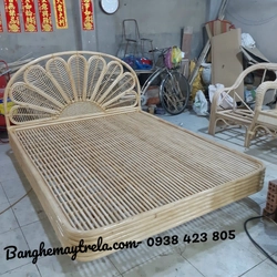 Giường mây tre đan phòng ngủ 512656