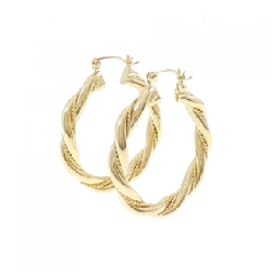 K18YG Bông tai - Hàng hiệu Chính hãng