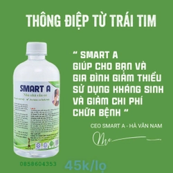 SMART A Nước muối điện phân thùng 10 lọ 339k Mới