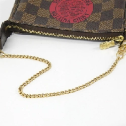 Túi đeo chéo mini Louis Vuitton Damier (T&B) Pochette Accessoires N58011 - Hàng hiệu Chính hãng 769005