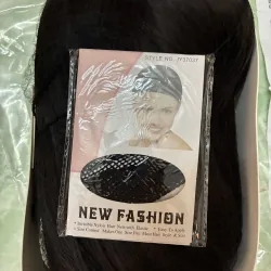 Tóc giả màu đen trà mới 100% 1009109