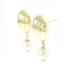 Bông tai ngọc trai Akoya K18YG 8.6mm - Hàng hiệu Chính hãng 864480