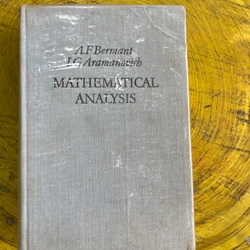 MATHEMATICAL ANALYSIS- A BRIEF COURSE FOR ENGINEERING STUDENTS 